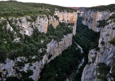 Canyon in Baquedano.